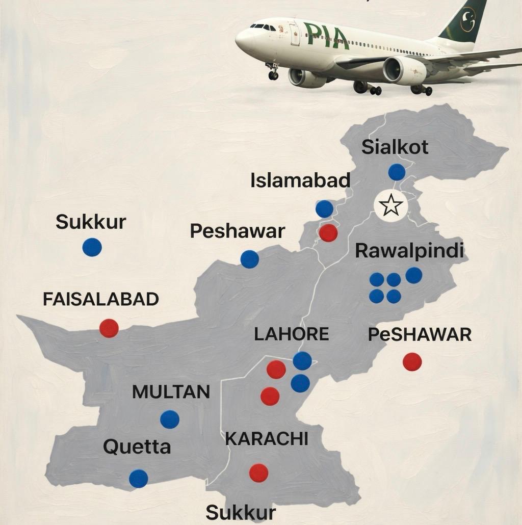 National Airline Moves to Reassess Value of Five Key Properties Across Pakistan